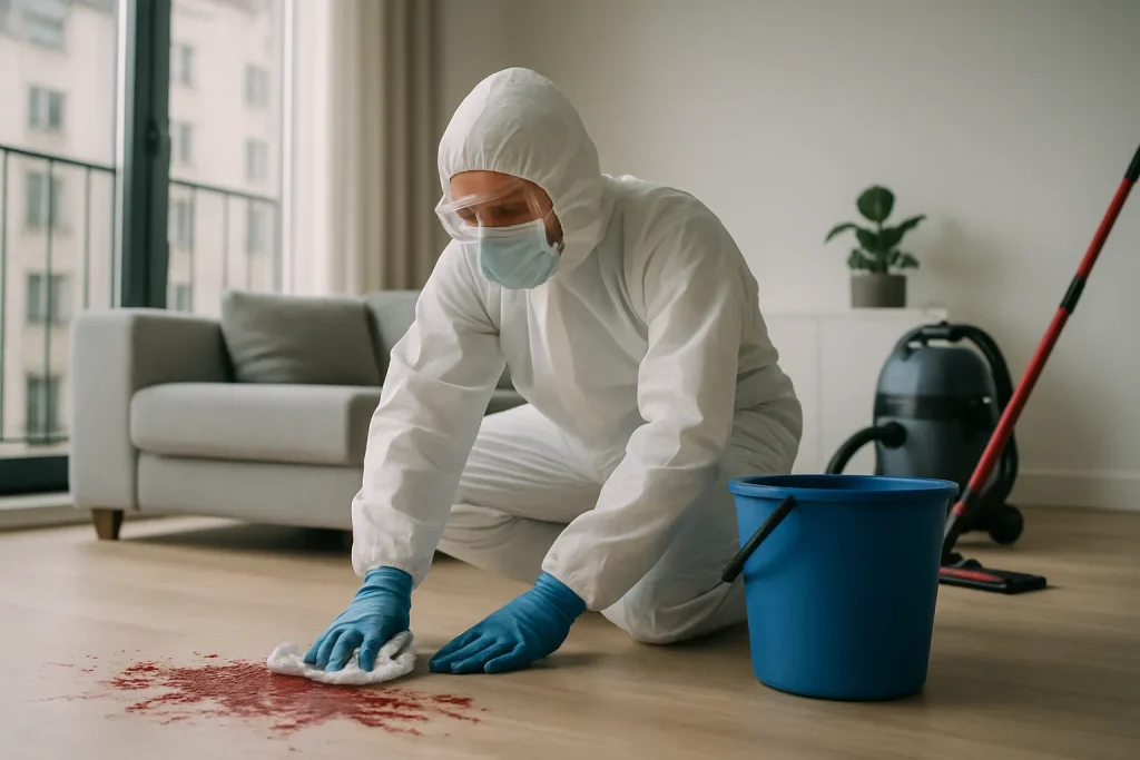 Comment l'assurance peut couvrir un nettoyage post-traumatique inattendu