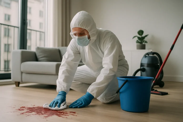 Comment l'assurance peut couvrir un nettoyage post-traumatique inattendu