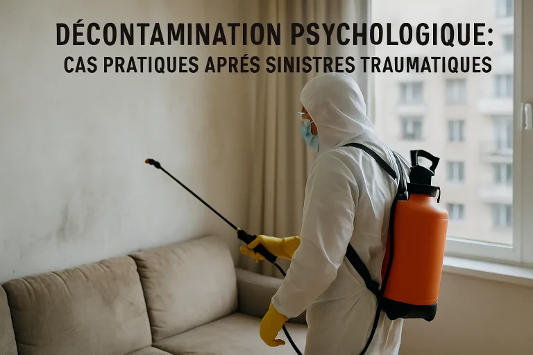 Décontamination Psychologique : Cas Pratiques après Sinistres Traumatiques