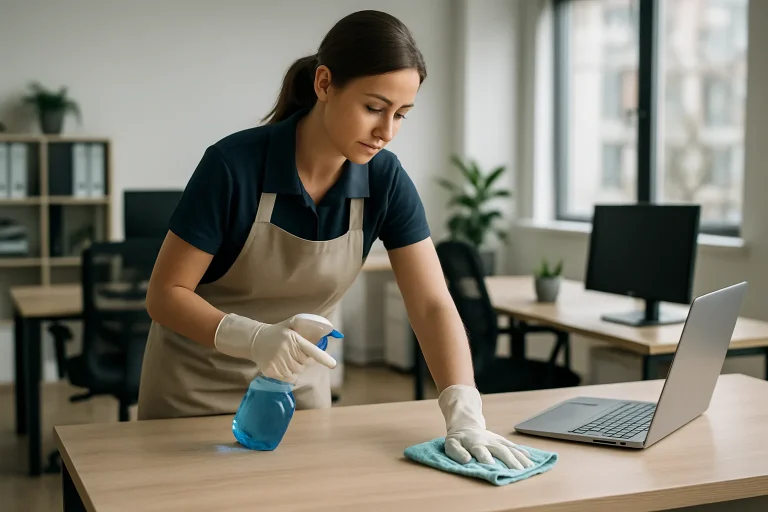 Nettoyage de Bureau : Comment Améliorer la Productivité en 24 Heures